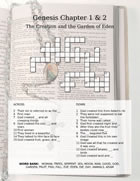 Bible study crossword puzzle